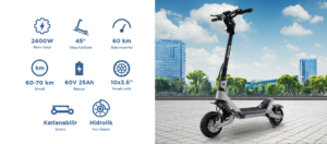 Onvo RX-05 Elektrikli Scooter - Görsel 16