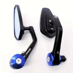 E Scooter Dikiz Aynaları – 180° Ayarlanabilir, Alüminyum Ayna Seti