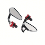 E Scooter Dikiz Aynaları – 180° Ayarlanabilir, Alüminyum Ayna Seti - Görsel 2