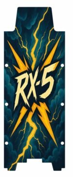 Desenli Pleksi Deck Taban | Scooter Zemin Kaplama ve Görsel Aksesuar - Görsel 4