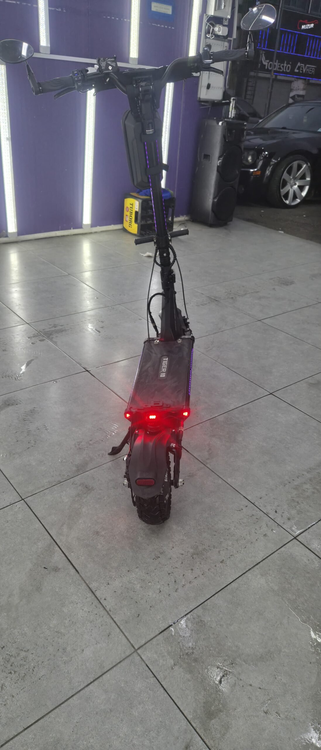 Profesyonel elektrikli scooter hiley tiger gtr10