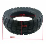 Onvo 012-12X-13X-RX4 Uyumlu 10inch Off-Road Dış Lastik 255x80 - Görsel 2