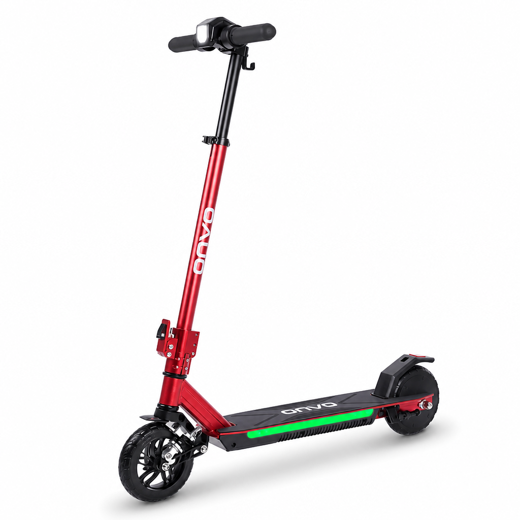 download (28) Onvo KX-03 Elektrikli Çocuk Scooter - 200W - 18 Km/S Hız - Kırmızı - Görsel 1