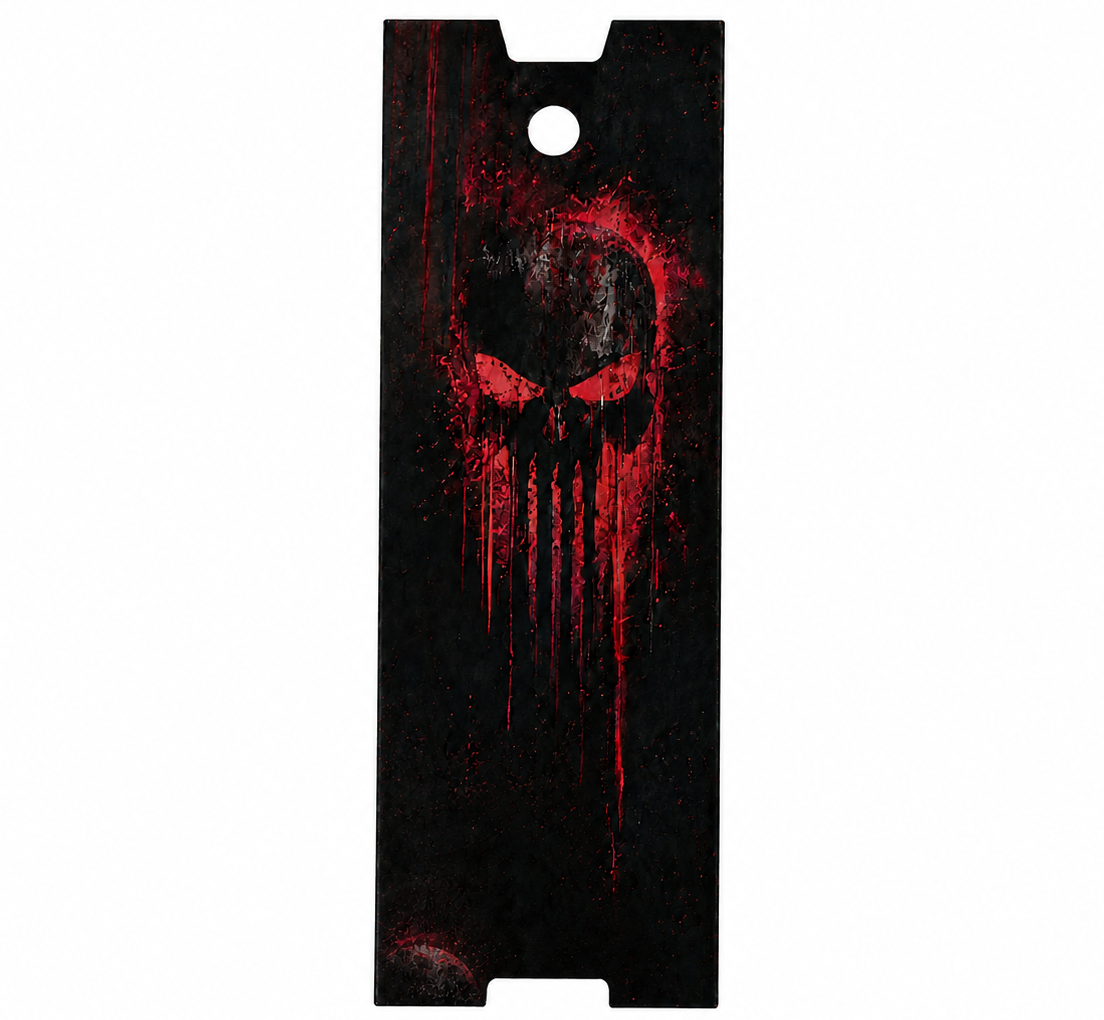 punisher Onvo RX4 Scooter Deck | Tabanlık Yapışkanlı Punisher - Görsel 1