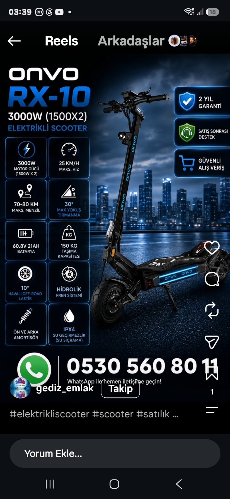 Onvo rx-10