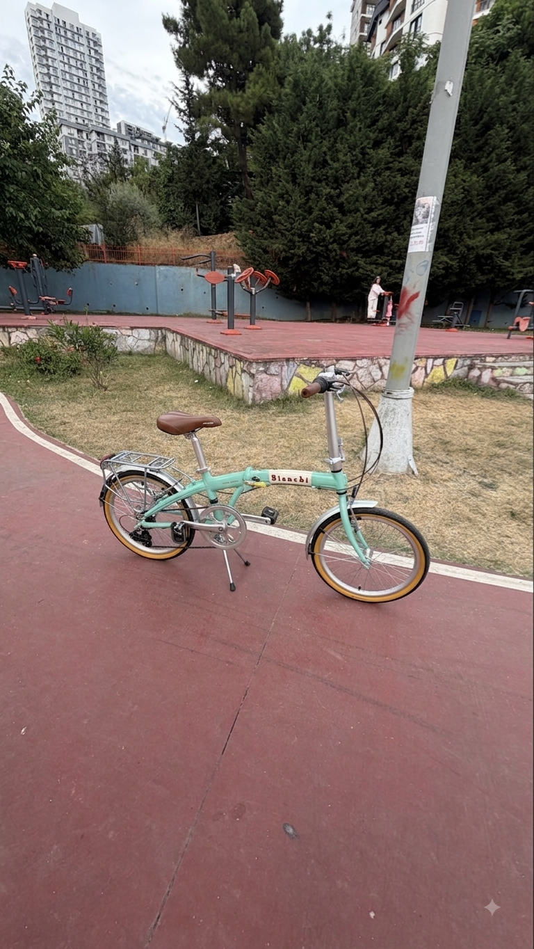 Bianchi Vintage Katlanır Bisiklet