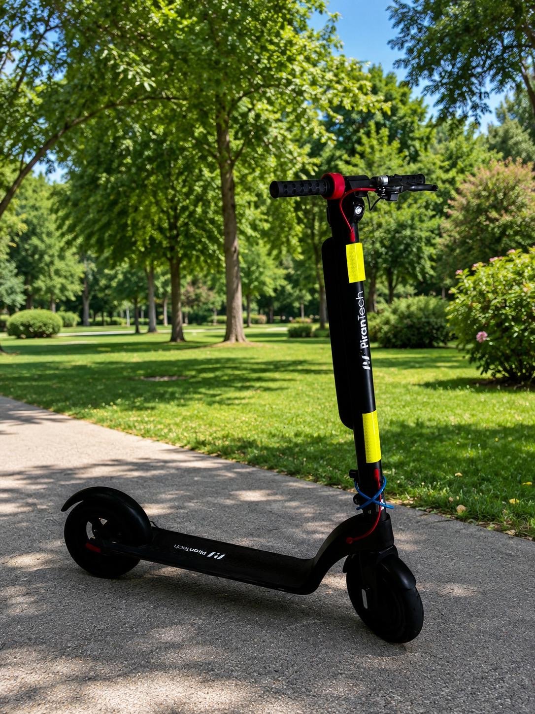 Temiz az kullanılmış çıkarılabilir bataryalı elektrikli scoter