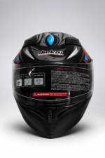 FULL FACE KASK MAT BLACK MONSTER - Görsel 5