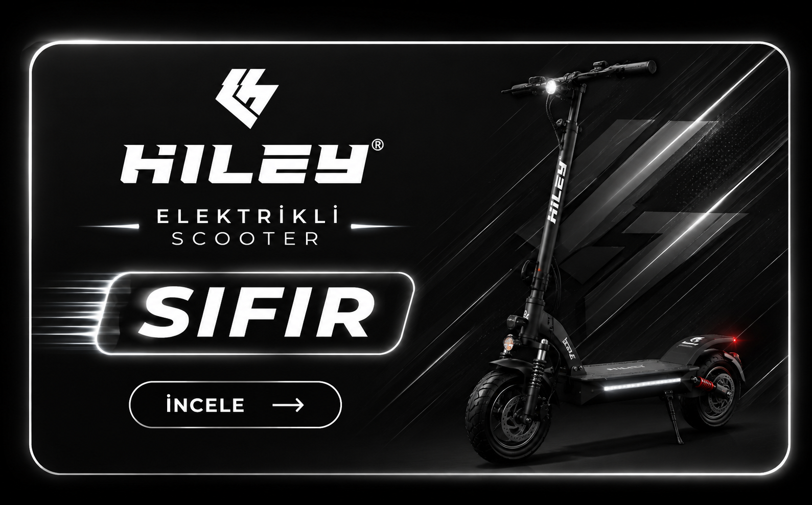 Hiley Tiger Elektrikli Scooter