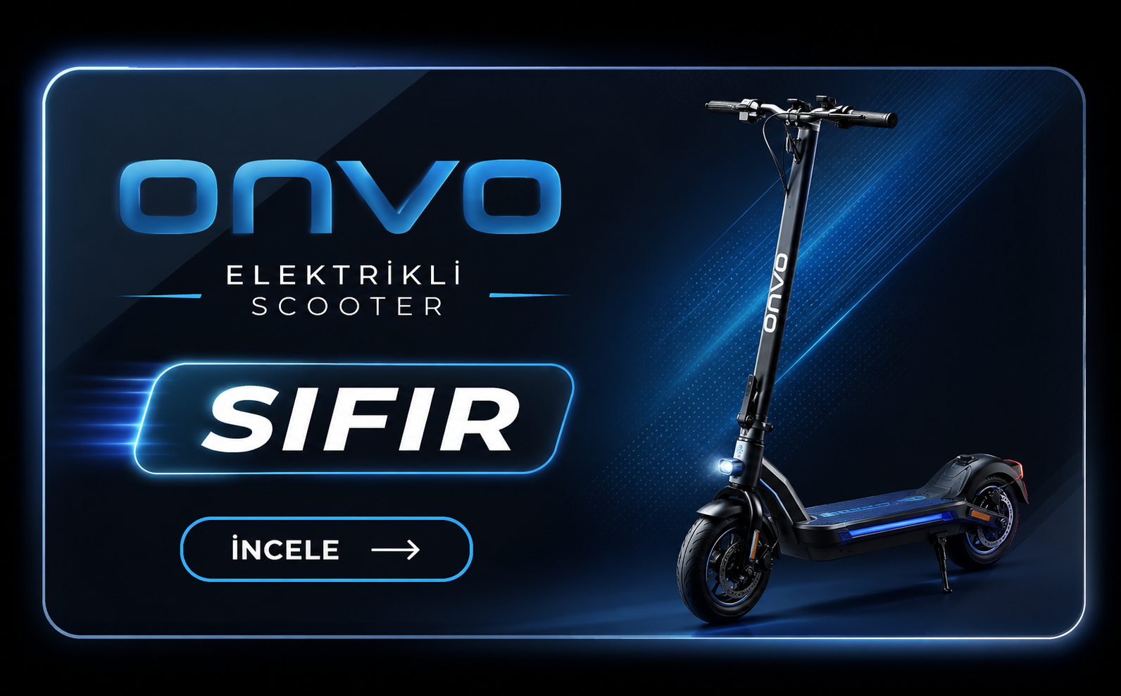 Onvo Elektrikli Scooter