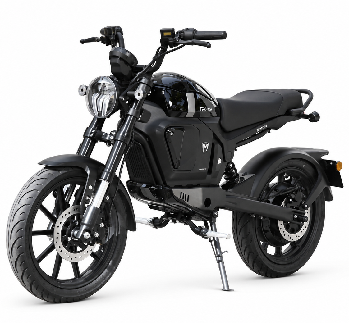 tromox elektrikli motor 9 Tromox M05 PRO Elektrikli Motosiklet – 2.500 W, 80 km Menzil - Görsel 1
