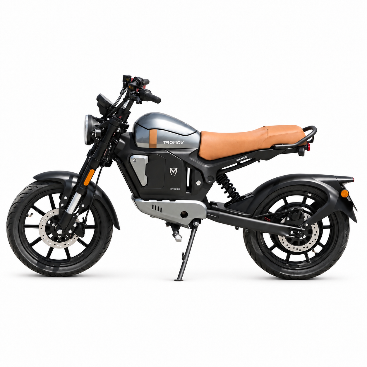 FF990CC3-A3E2-4AD5-874B-97E5C05EADE7 Tromox M05 Elektrikli Motosiklet – 2.500 W, 80 km Menzil - Görsel 1