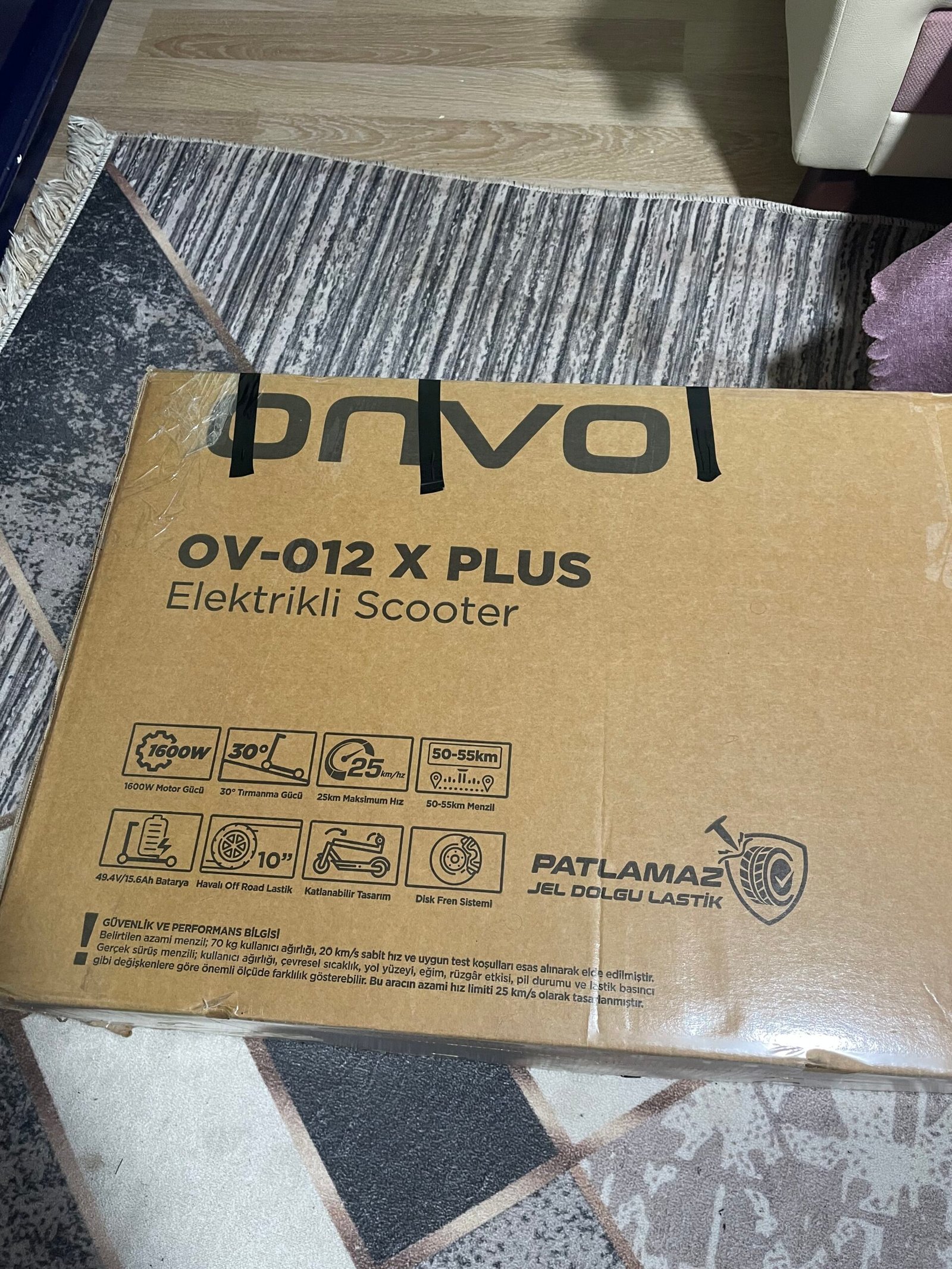 ONVO 12X PLUS 2026 MODEL 0 KM