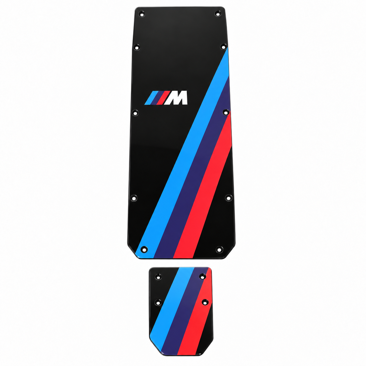 Dikey hizalanmış iki BMW M plakası (1) ONVO MX-1 Scooter Deck Tabanlık | bmw sport line - Görsel 1