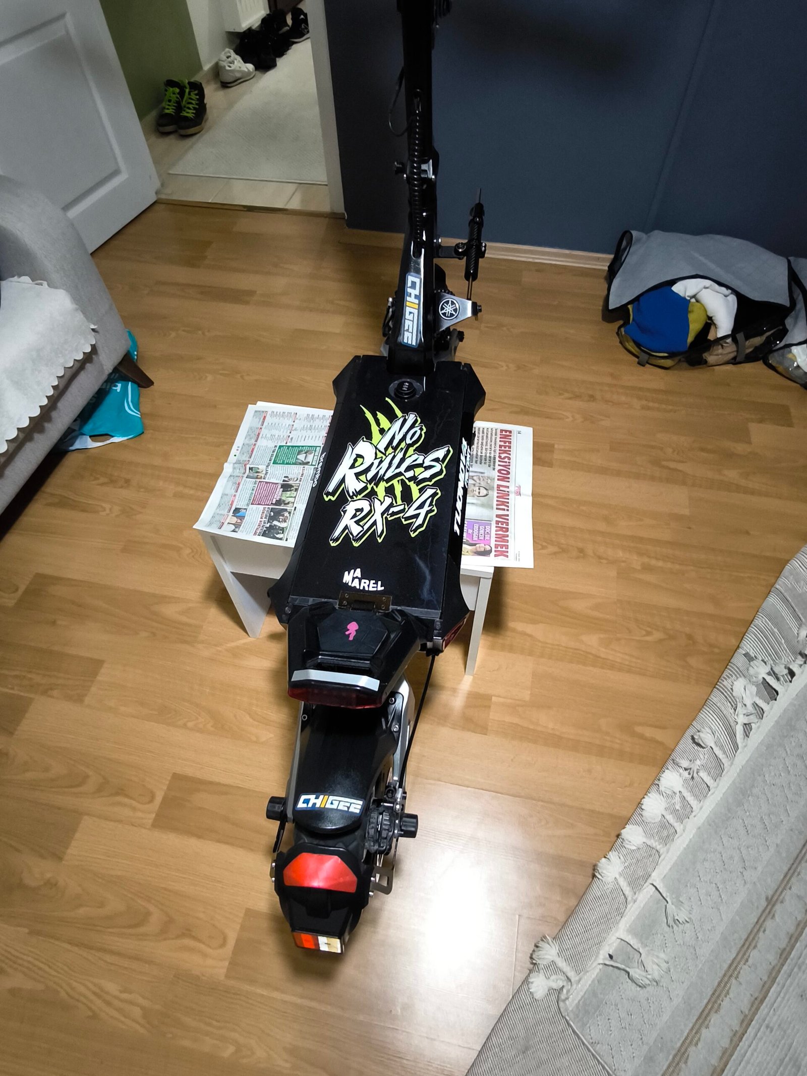 ONVO RX4 3 ay kullanıldı 800 km de